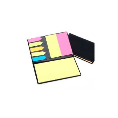 Bloco de Anotacao Personalizado Com Sticky Notes Coloridos Feito em Material Sintetico e o Brinde