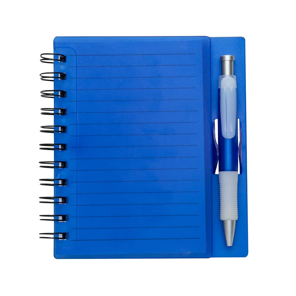 Bloco de anotações com caneta 16x15cm Personalizada
