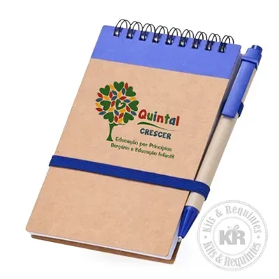 Bloco de Anotacoes Com Caneta