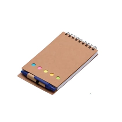 Bloco De Anotações Com Caneta E Post-It Personalizado - 12244