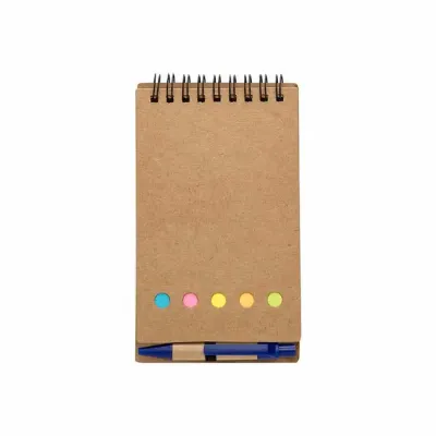 Bloco de Anotacoes Com Caneta e Sticky Notes Personalizado