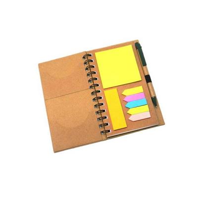 Bloco de Anotacoes Personalizado Com 60 Folhas Acompanha Sticky Notes e Caneta de Material Recicla
