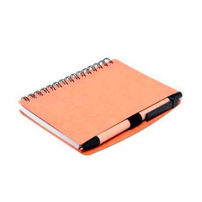 Bloco de Anotacoes Personalizado Ecologico Com 70 Folhas e Caneta e o Brinde Personalizado Ideal p