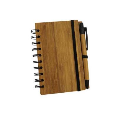 Bloco Personalizado Ecologico Com Capa de Bambu