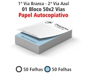 Blocos e Talões 50 Folhas Autocopiativo 56g