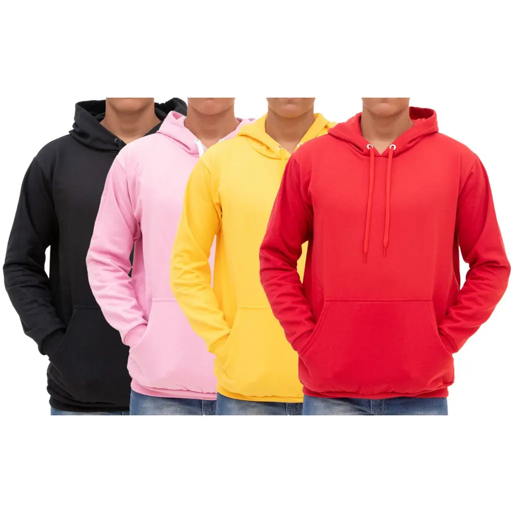 Blusa de Moletom com Capuz e Bolso Canguru