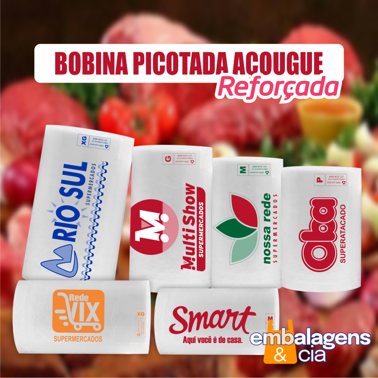 Bobina Picotada Açougue