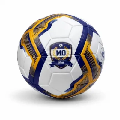 Bola de futebol confeccionada em PVC