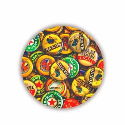 Bolacha de Copo Neoprene 100 Personalizada