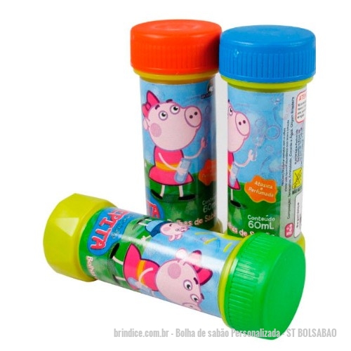 Bolha De Sabao Personalizada