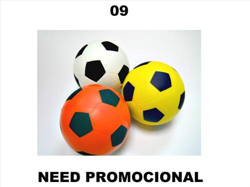 Bolinha anti-stress 09 - formato bola de futebol em PU