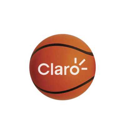 Bolinha Anti Stress Vinil Formato Bola de Basquete
