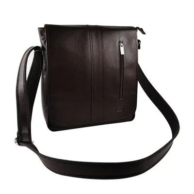 Bolsa Carteiro em Couro Glv01325