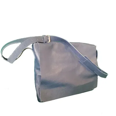 Bolsa Carteiro em Couro Porta Laptop