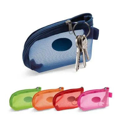 Bolsa Chaveiro Pvc e Tela