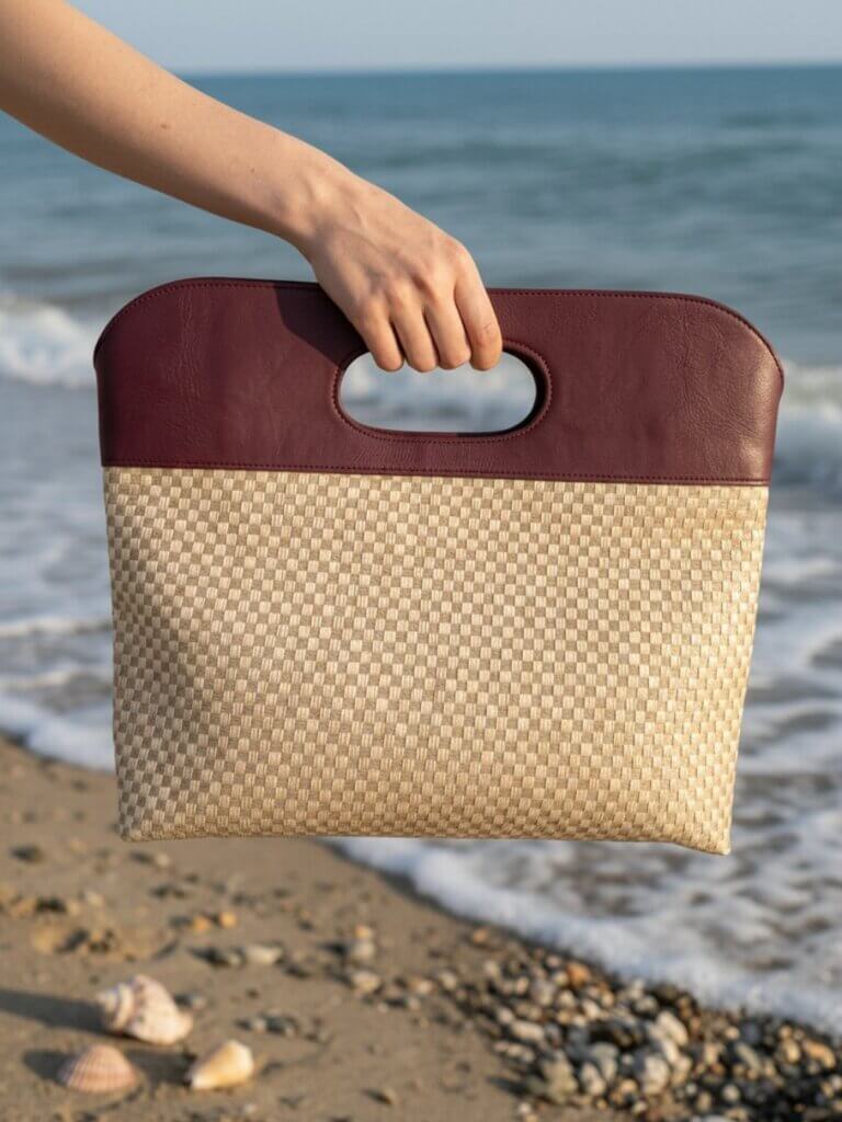 Bolsa Clutch Palha - Cramby Presentes Personalizados