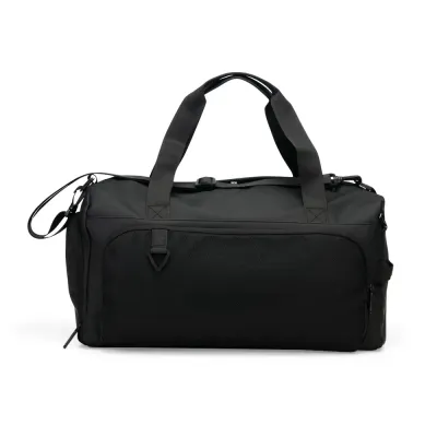 Bolsa Couro Sintético Preto 32 Litros