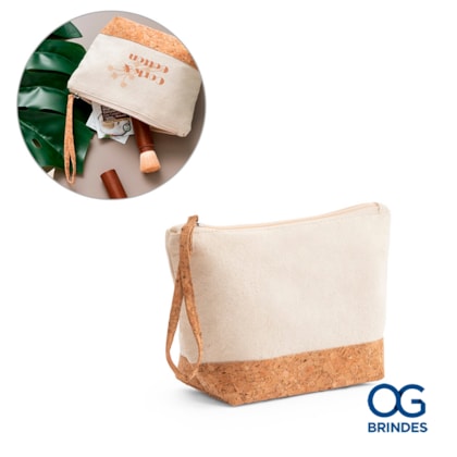 Bolsa de Cosméticos Cortiça Personalizadas