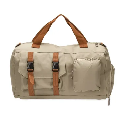 Bolsa de Viagem Impermeável Bege