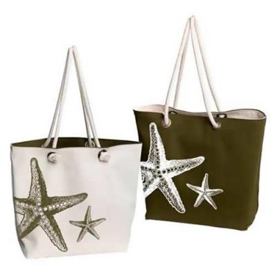 Bolsa dupla face material natural
