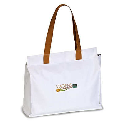 Bolsa em nylon.