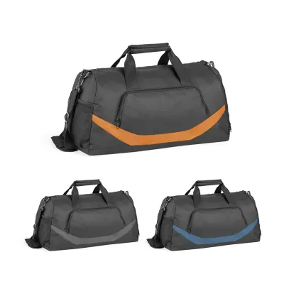 Bolsa esportiva em 300D e 1680D com fundo em placa semi-rígida