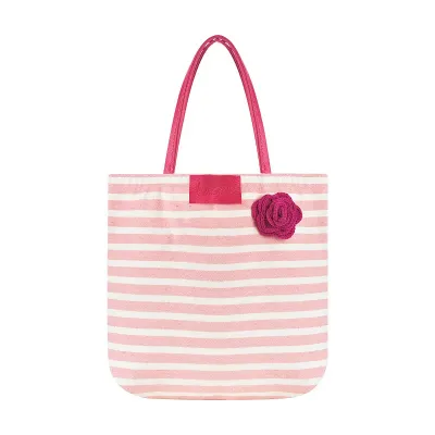 Bolsa Listra Rosa