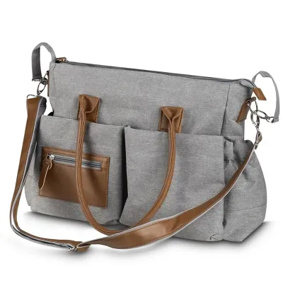 Bolsa Multifuncional Poliester 17 Litros Cinza