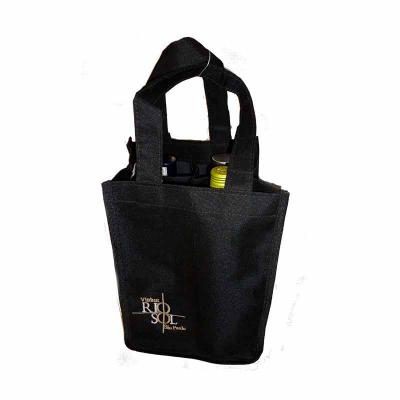 Bolsa Para Transporte de 4 Garrafas Com Fundo Acolchoado