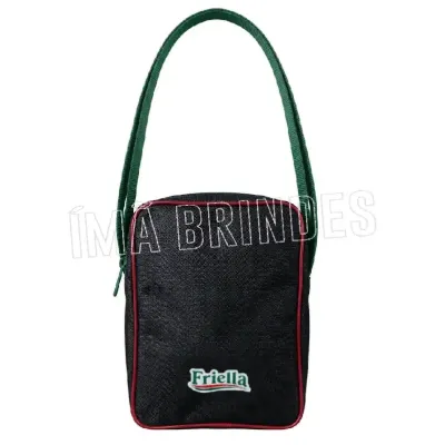 Bolsa Shoulder Bag Com Ziper Unissex