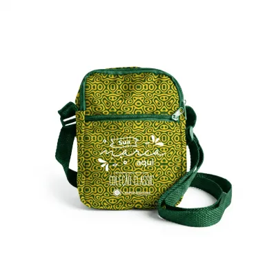 Bolsa Shoulder Bag Verde e Amarelo