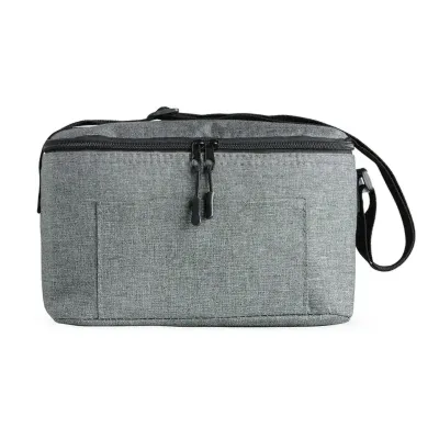 Bolsa Termica 10l Poliester Com Bolso Frontal Ziper
