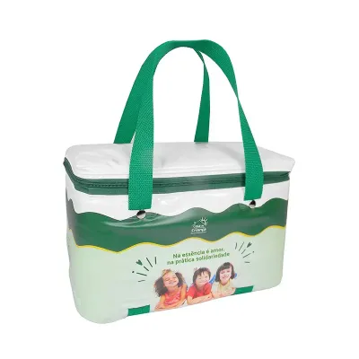 Bolsa Termica 12 Litros Com Impressao em Silk