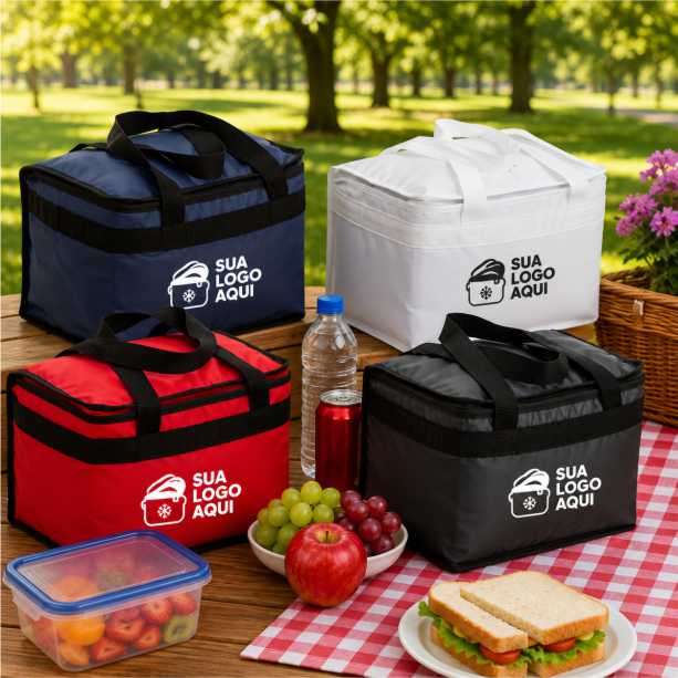 Bolsa Térmica 13 Litros Personalizada:  Praticidade