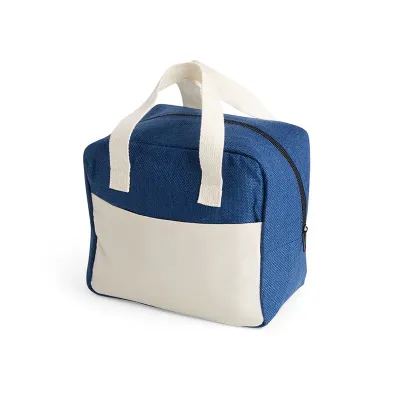 Bolsa Termica 8l Mesclada c Aluminio e Bolso Frontal