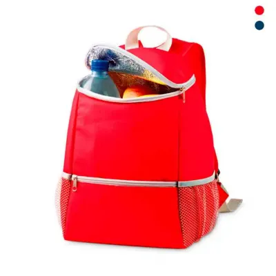 Bolsa Termica Com Bolso Frontal Com Ziper