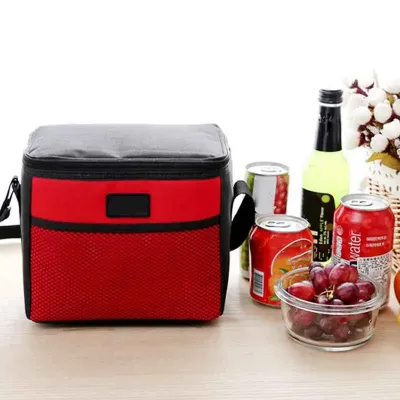 Bolsa Termica Com Bolso Frontal em Rede