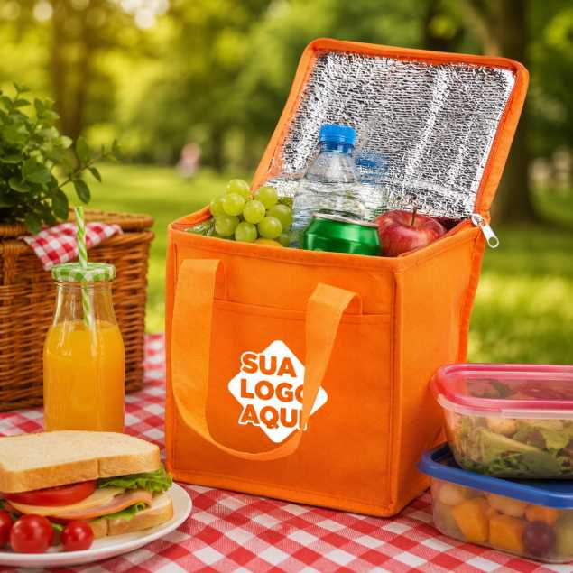 Bolsa Térmica de TNT 7 litros Personalizada e várias opções