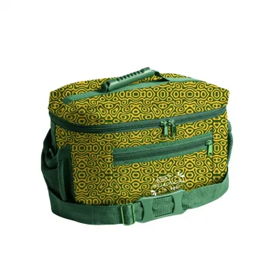 Bolsa Térmica Eatbag G - Verde e Amarelo
