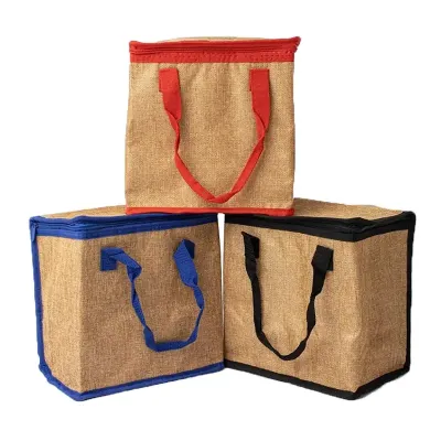 Bolsa Termica Ecologica Linho Natural