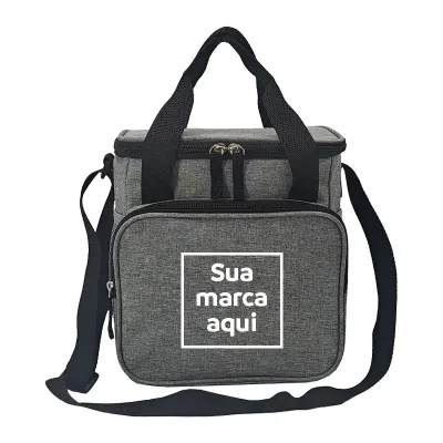 Bolsa Termica Everest 7 5l Cinza Preta