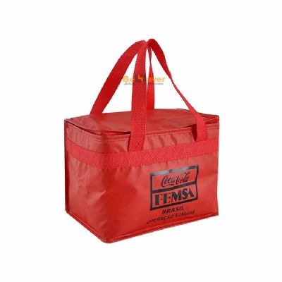 Bolsa Termica Vermelha Personalizada