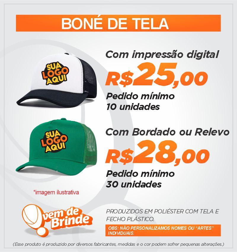 BONÉ DE TELA