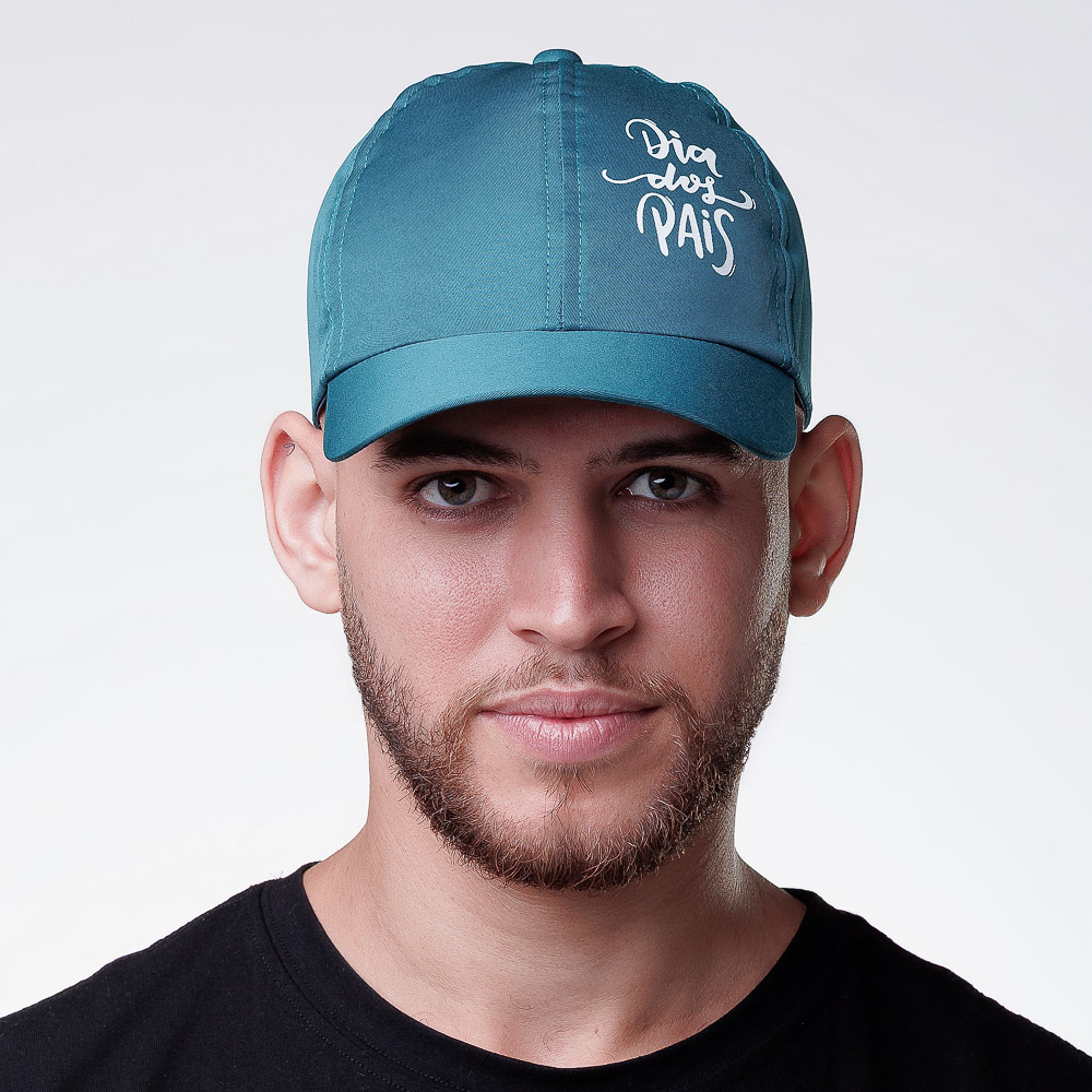 Boné Modelo Jockey - Tecido Tactel (Microfibra)