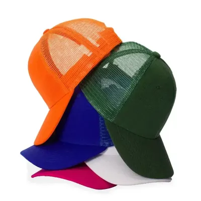 Bone Personalizado Aba Curva Com Tela Para Brindes