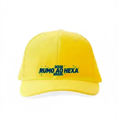 Bone Poliester Aba Curva Com Tela Personalizado