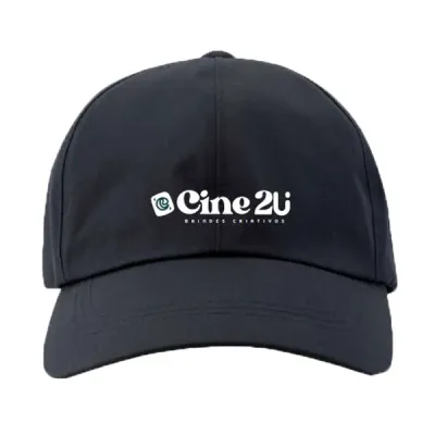 Boné preto personalizado
