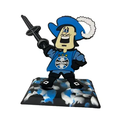 Boneco Emborrachado 2d Com Relevo Bozz