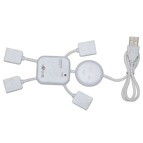 Boneco Hub com 4 Entradas USB