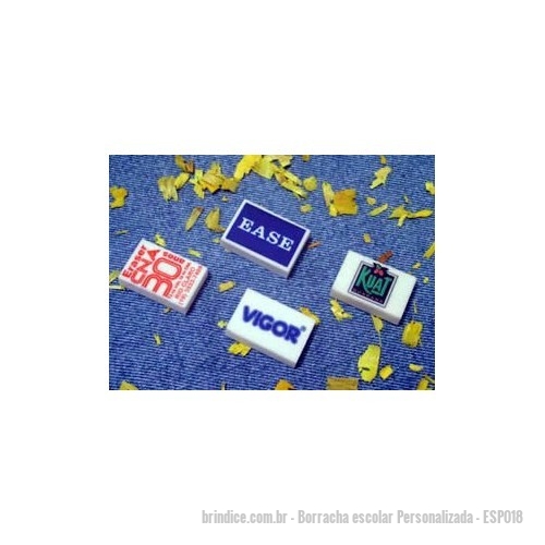 Borracha Escolar Personalizada